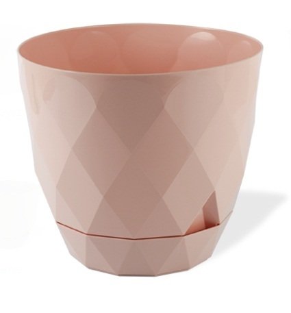 Yakamoz Saksı 0  No - Çiçek Saksı -0.30 Litre Beyaz