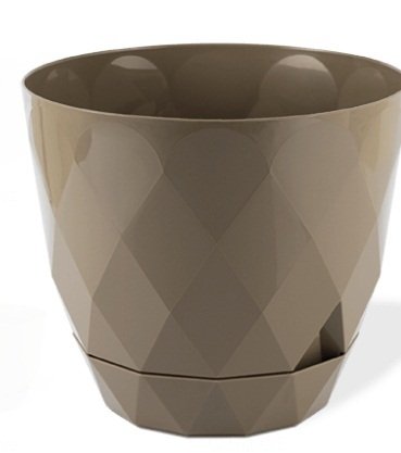 Yakamoz Saksı 0  No - Çiçek Saksı -0.30 Litre Beyaz