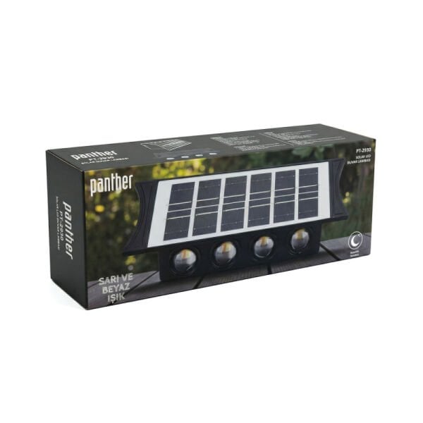 PANTHER PT-2930 SOLAR LED DUVAR LAMBASI