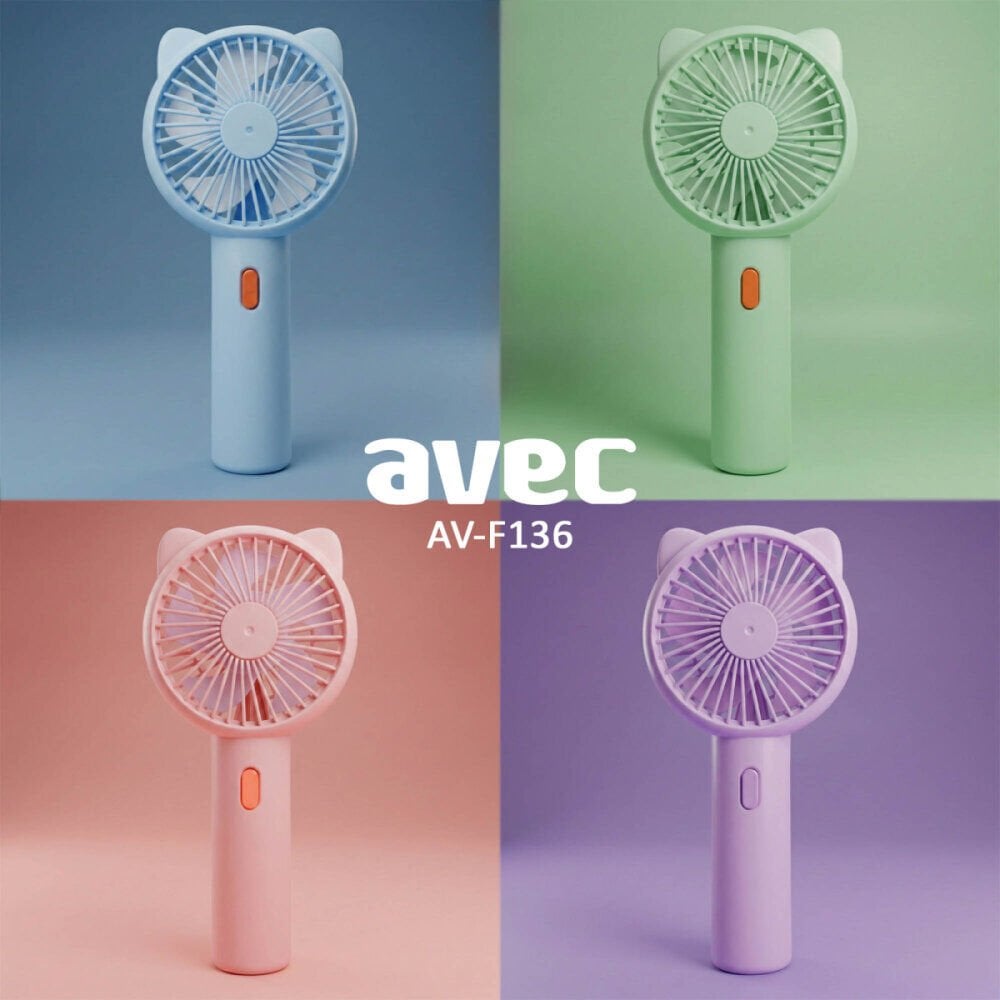AVEC AV-F136 USB ŞARJLI MİNİ FAN EL FANI